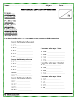 temperature assignment pdf